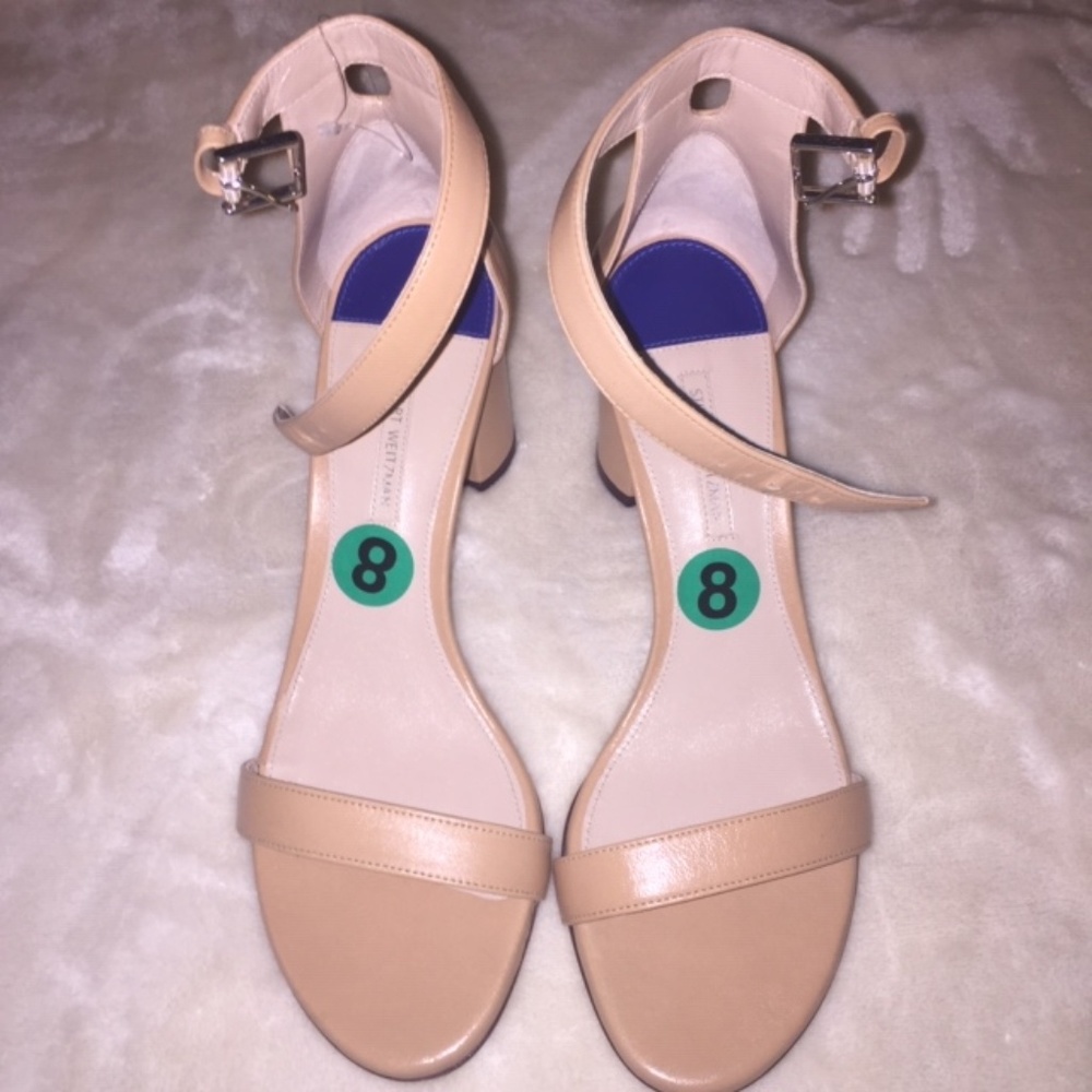 Stuart Weitzman Nude Sandals